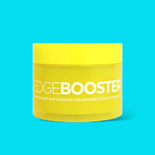 EDGEBOOSTER EXTRA STRENGTH & MOISTURE RICH POMADE – FOR THICK & COARSE HAIR 3.38 OZ (YELLOW QUARTZ JAR)