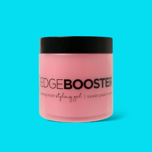 SWEET PEACH SCENT STYLE FACTOR EDGE BOOSTER STRONG HOLD STYLING GEL - 16.9 OZ