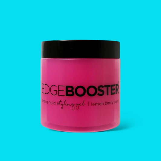 LEMON BERRY SCENT STYLE FACTOR EDGE BOOSTER STRONG HOLD STYLING GEL - 16.9 OZ