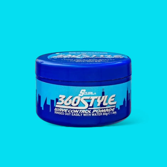LUSTER’S S-CURL 360 STYLE WAVE CONTROL POMADE – 3 OZ