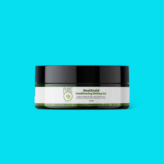 PURE NEATBRAID CONDITIONING SHINING GEL – 4 OZ